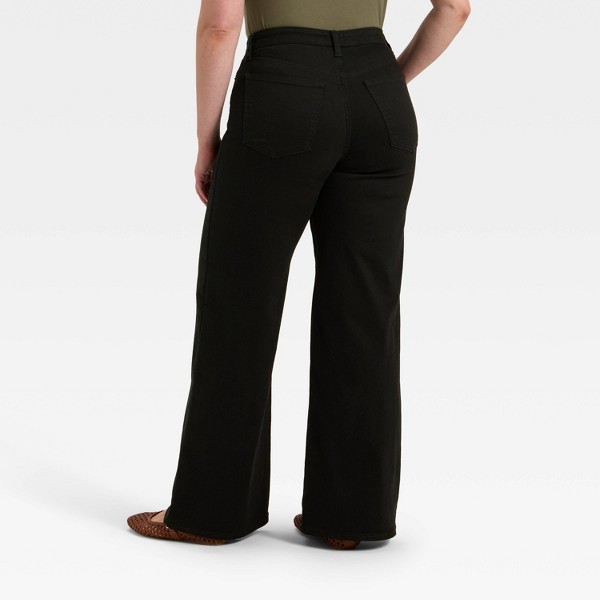 Jeans de Tiro Alto y Pierna Ancha para Mujer - Universal Thread™ 5