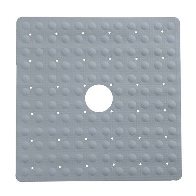 SlipX Solutions Rubber Safety Microban Bath Mat - Light Gray, 15 x 27 in -  Kroger