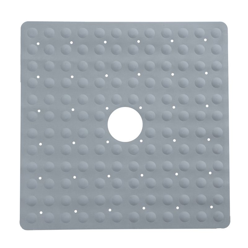 Rubber Non-Slip Square Shower Mat with Microban - Slipx Solutions, 1 of 5