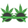 Beistle Glittered Weed Glasses, (2/Pkg) Multicolored - 4 of 4