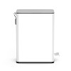 Chery Life 2.6 Gallon / 10 Liter Slim Stainless Steel Step-On Trash Can for Kitchen, Bathroom & Office - 4 of 4