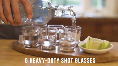 9pc Cantinero Shot Glass Serving Set - Picnic Time : Target