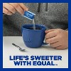 EQUAL 0 Calorie Sweetener, Aspartame and Acesulfame-K Sweetener Packets, Zero Calorie Sugar Alternative, Erythritol Free, 100 count (Pack of 1) - 3 of 4