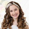 Unique Bargains Women's Color Block Satin Wide Headband 1.97" Width 1 Pc - 3 of 4