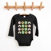 The Juniper Shop Smiley Clover Daisy Baby Long Sleeve Bodysuit - 2 of 3