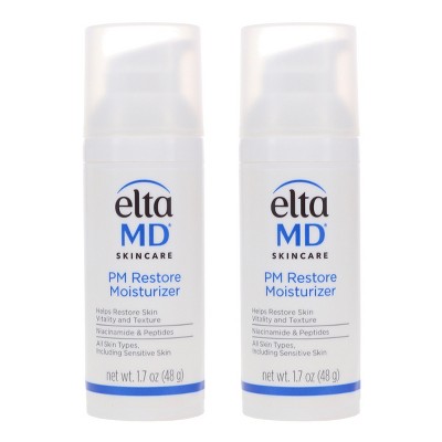 EltaMD PM Restore Moisturizer 1.7 oz 2 Pack
