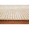 Anji Mountain Zatar Handloom Solid Woven Wool and Jute Area Rug Natural - 4 of 4