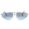 Carrera 1021/S 010 2Y Womens Aviator Sunglasses Palladium 58mm - 2 of 3