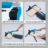 24in Manual Tile Cutter Tool, Infrared Accuracy, Tungsten Carbide Wheel, Anti-Skid Feet for Precision Cutting - 3 of 4