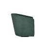 Liria Wooden Upholstered Barrel Chair for Livingroom with Metal Swivel Base| ART OF LIVING DESIGNS - 4 of 4