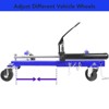Garvee Car Wheel Dolly Set of 2, 1500LBS Capacity Car Dolly with Hydraulic Tire Jack for Vehicle Positioning for Truck Rv Trailer - 2 of 4