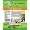 Larissa Veronica Peanut Butter Medium Roast Decaf Coffee (Gourmet, Naturally Flavored, Whole Coffee Beans) (16 oz, ZIN: 555762) - 2 of 4