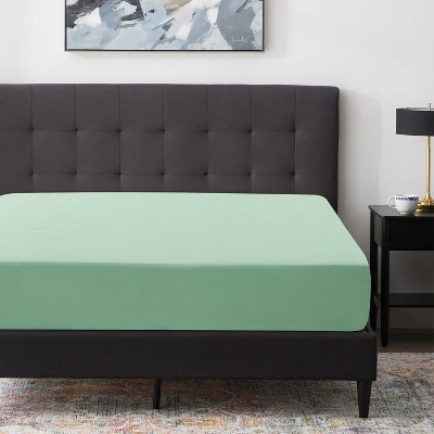 Fitted Sheet Only - Extra Deep Pocket up to 16" No-Pop Off Elastic Bottom Sheets Ultra-Soft Brushed Microfiber - Cotton Passion