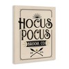 Stupell Industries Hocus Pocus Broom Co Sign Canvas Art - 2 of 4