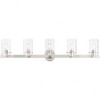 Livex Lighting Munich 5 - Light Vanity in  Brushed Nickel - 4 of 4