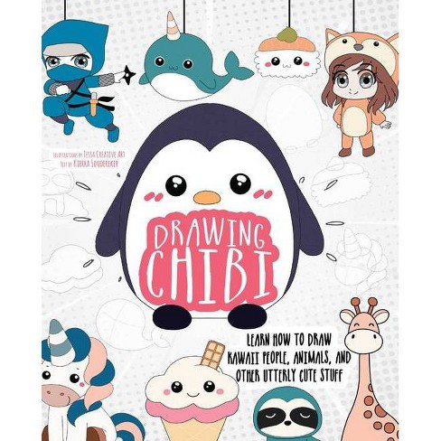 Drawing Chibi How To Draw Books By Kierra Sondereker Paperback Target - dog man 4 virtual book roblox