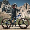 Ecarpat Mountain Bike 27.5 Inch Wheels, 21 Speed Road Bicycle with Dual Disc Brakes, Aluminum Frame Bicycles, Adult Faster Racing Bike - 2 of 4