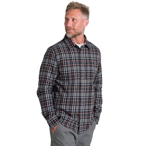 Jockey Men's Outdoors Flannel Field Shirt Xl Outdoor Dock : Target