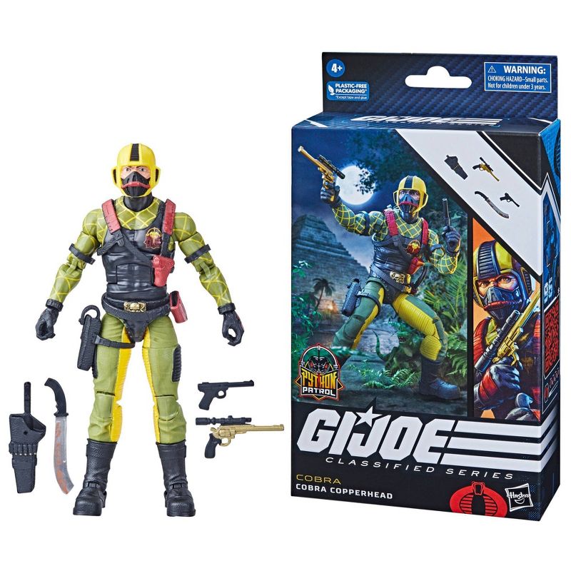 G.I. Joe Classified Python Patrol Cobra Copperhead Action Figure (Target Exclusive), 4 of 16