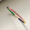 Ross-Simons 18.00-20.00 ct. t.w. Multicolored Sapphire and 4.40 ct. t.w. Ruby Bead Bracelet in 10kt Yellow Gold - 4 of 4