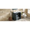 Ridstar 34 in. H Blue Bathroom Storage Cabinet with 3 Drawers& Soft Closing Doors - 4 of 4