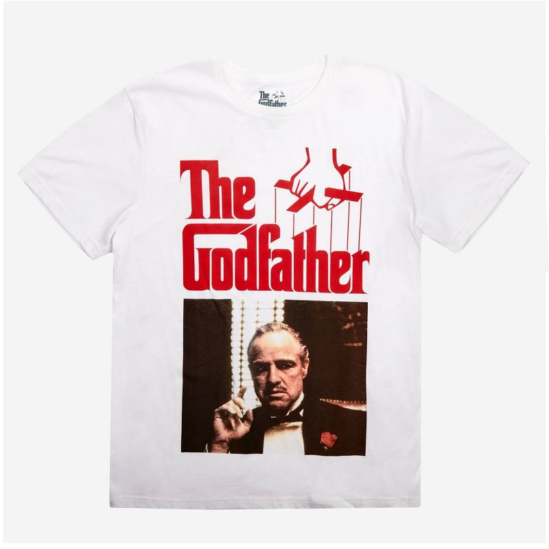 Men&#39;s The Godfather Short Sleeve Graphic T-Shirt - White, 2 of 4