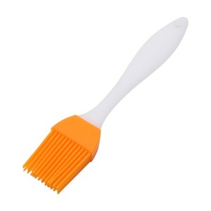 Unique Bargains Basting Brush 15g Small Handle Brush Color Block Dishwasher Safe Silicone PP 6.69"x1.18" 1 Pc - 1 of 4