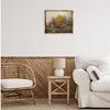 Stupell Industries Vintage Fall By The River Floating Frame Canvas Art, Gold, 21" x 17" - 3 of 4