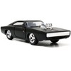Dom's Dodge Charger R/T Matt Black "Fast & Furious" Movie 1/32 Diecast Model Car by Jada - 3 of 4