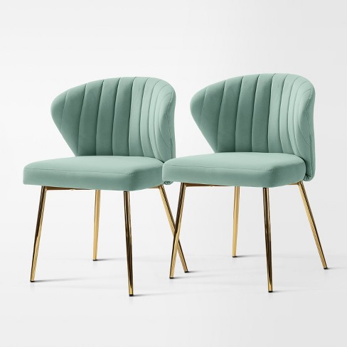 Target velvet dining discount chair