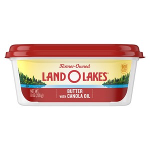 Land O Lakes Spreadable Butter with Canola Oil - 1 of 4