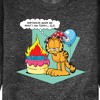 Men's - Garfield - Birthday's Make Me Old Graphic Fleece Sweatshirt - 2 of 4