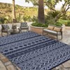 Outdoor Rug Waterproof Outdoor Carpet Patio Rug Mat Reversible Rv Camping Rug-Plastic Straw Rug Outside Outdoor Area Rug for Patio Deck Balcony - 3 of 4
