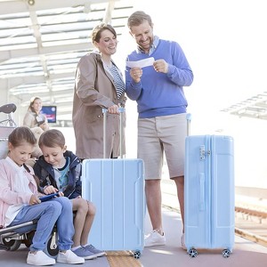 YONWAY 28 Inch Checked Luggage, Lightweight & Expandable Hardshell ABS Suitcase with Spinner Wheels, TSA Lock, Corner Guards - 1 of 4