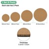 Unique Bargains Indoor Lightweight Non-slip Plant Coasters 4/6/8/10 Inch 8 Pcs - 3 of 4