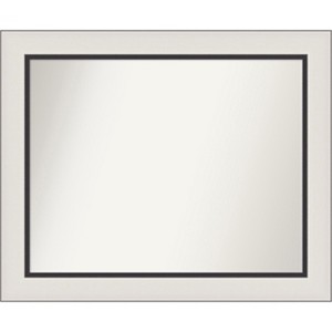 Amanti Art Ellie Non-Beveled Framed Bathroom Vanity Wall Mirror - 1 of 4