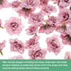 Unique Bargains Silk Rose Artificial Flower Heads - 2 of 4
