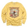 Simply Sage Market Yellowstone Cowboy Club Garment Dyed Long Sleeve - L - Mustard - 2 of 4