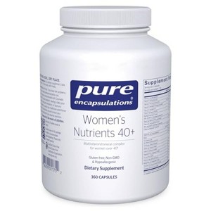 Pure Encapsulations Women's Nutrients - Multivitamin for Women Over 40 to Support Urinary Tract Health, Breast Cell Health & Eye Integrity* - 1 of 4