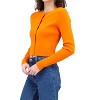 Women's Zoe Classic Cropped Cardigan - TOCCIN - 2 of 4