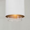 Capital Lighting Weller 1 - Light Pendant in  Matte Brass/White - 3 of 4