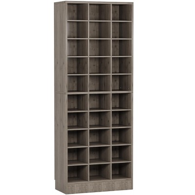 10 Shelf Hanging Shoe Storage Organizer Gray - Room Essentials™ : Target