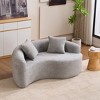 Whisen 66.9" Chenille Loveseat Sofa - 2 of 4
