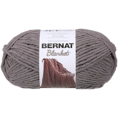 Bernat Blanket Yarn, Charcoal Ombre