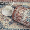 Washable Area Rug 5x7 Non-Slip Soft Rugs for Living Room Vintage Non-Shedding Accent Carpet Low Pile - 3 of 4