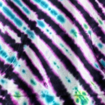 dark teal tie dye