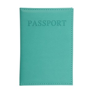 Unique Bargains Plain Weave Letter Passport Holder 1 Pc - 1 of 4