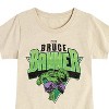 Girls' - Marvel - Hulk Bruce Banner Fitted Short Sleeve Graphic T-Shirt - 2 of 4