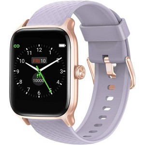 Letsfit Smart Watch Fitness Tracker with Heart Rate & Sleep Monitor & Blood Oxygen Saturation Compatible with iPhone & Android Phones - EW1 - 1 of 4