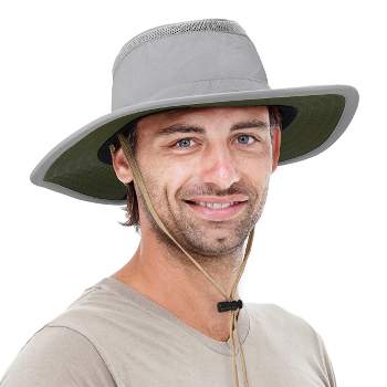 Solaris Fishing Hats Summer Outdoor UV Sun Protection Boonie Safaris Hat for Sailing Hiking Boating Gardening